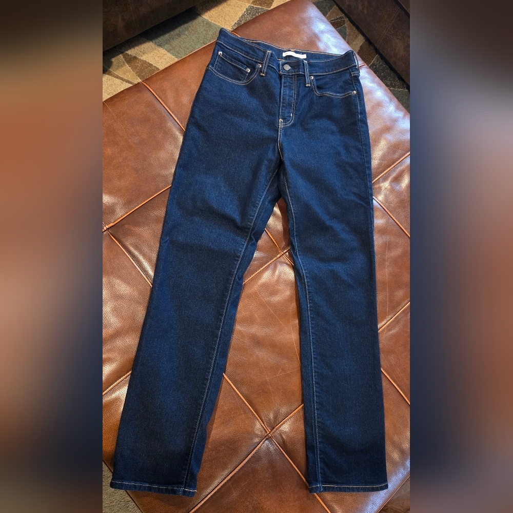 Levi's 724 High Rise Straight Jeans Size 30